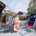 二川結婚式　人力車